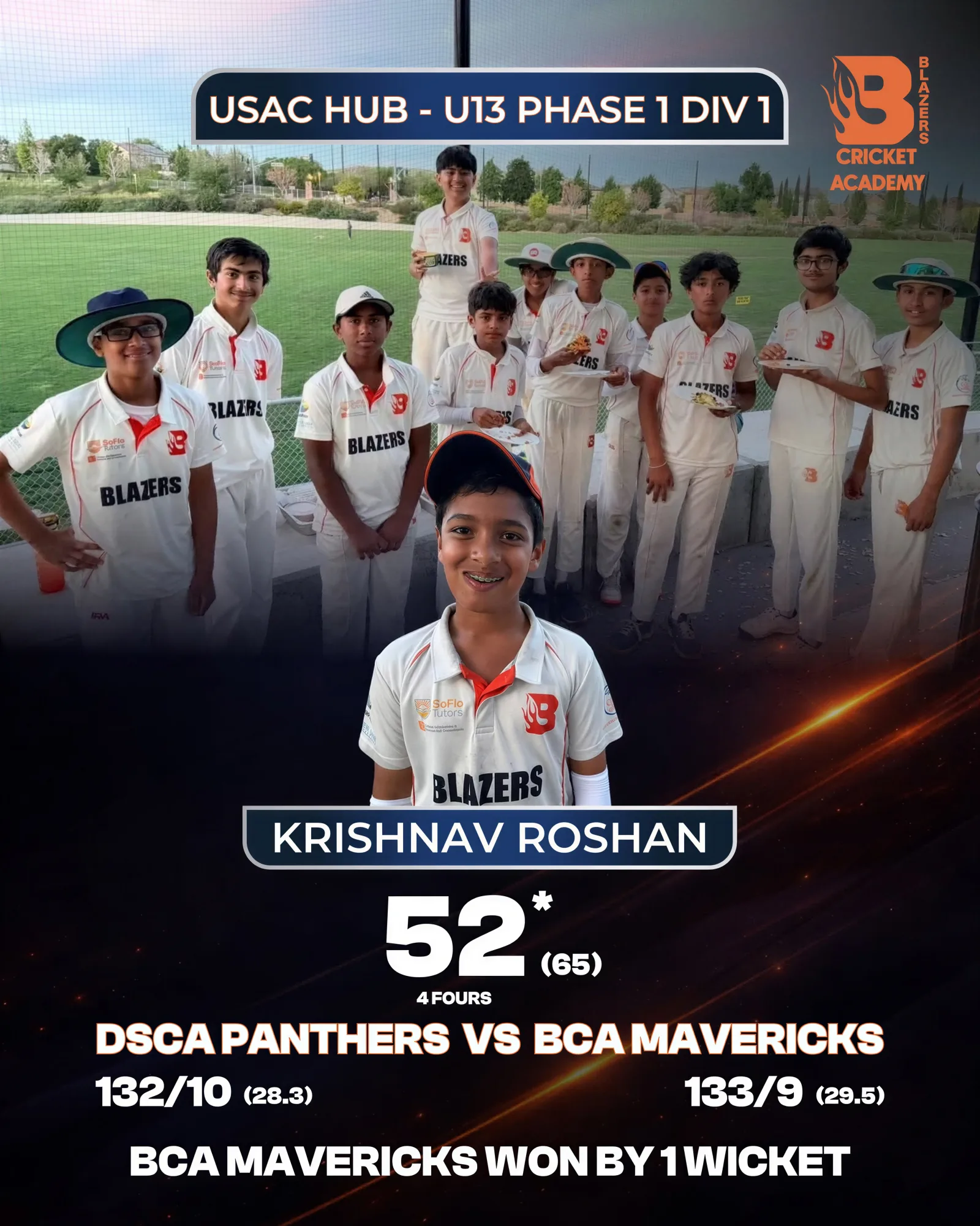 Client cricket team photo