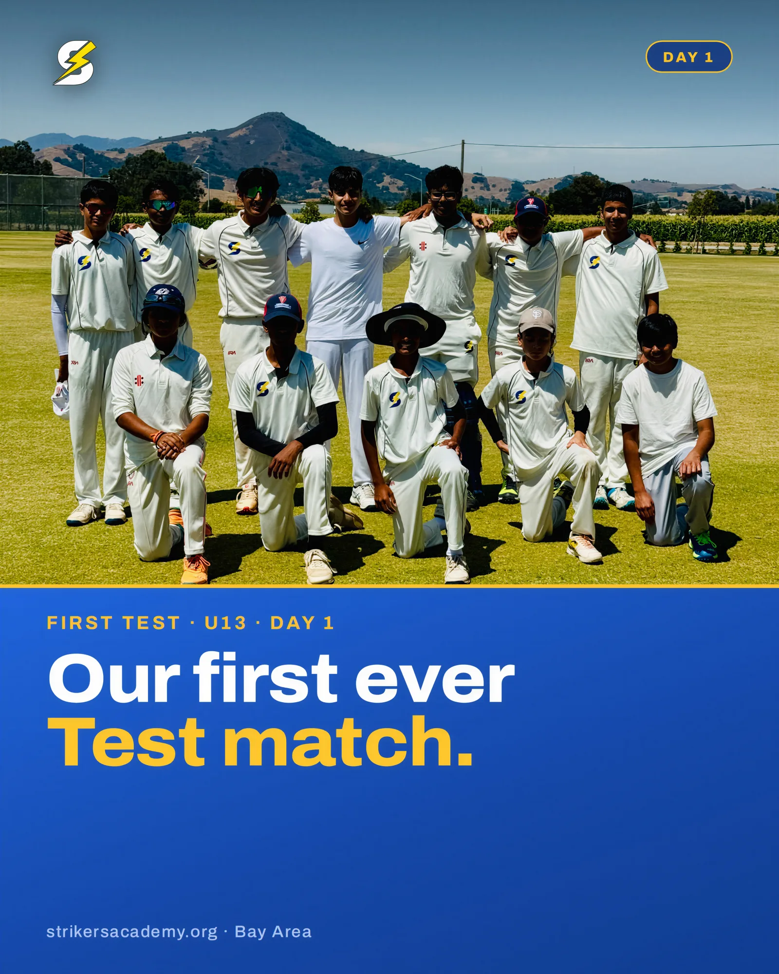 Client cricket action photo