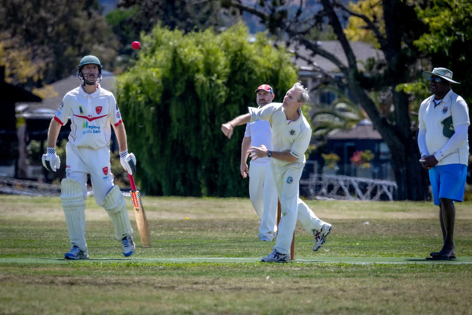 Client cricket match photo