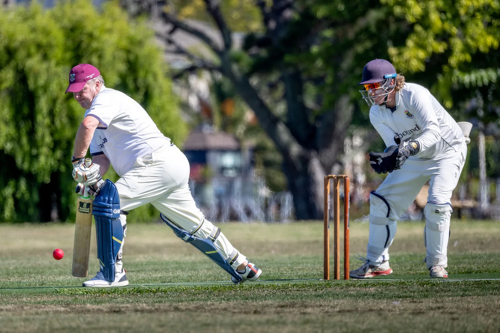 Client cricket action photo