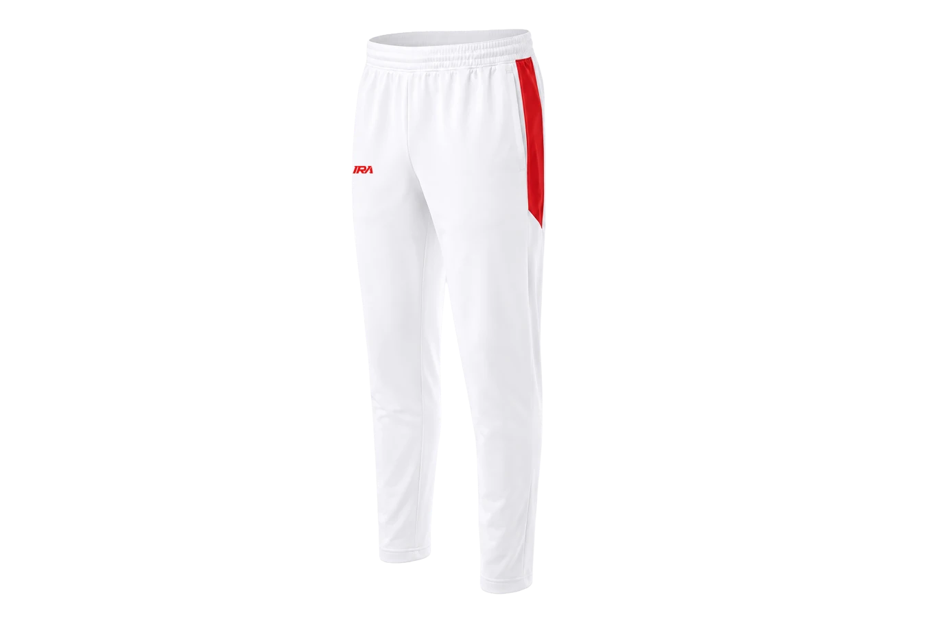 Apex panel white cricket trouser, front view